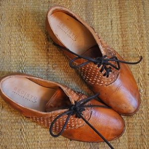 Bed | Stu  Oxfords - Cobbler Series Cognac Leather